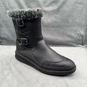 Merrell‎ Tremblant Ezra Women’s Black Faux Fur Winter Snow Boots Size 10